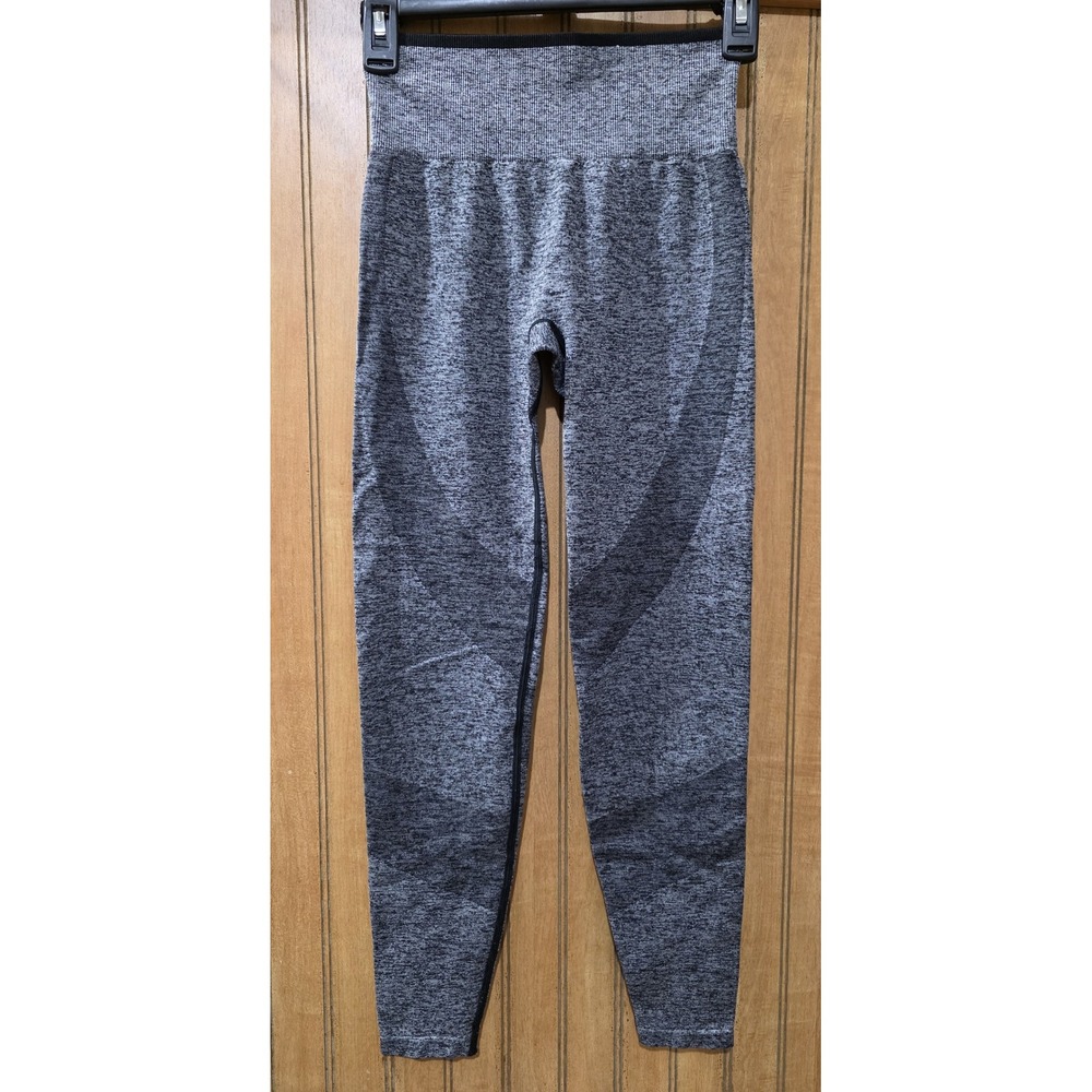 PINK Victoria's Secret Seamless Leggings Gray High Waist Activewear Stretch XS